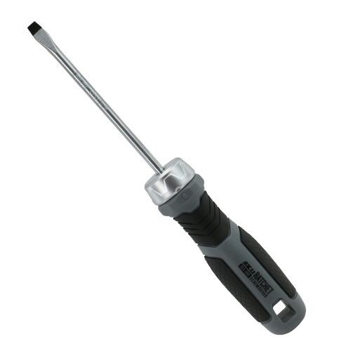 SK11 ラチェットドライバー 900 -5mm 軸長100mm ラチェットドライバー5_100 藤原産業
