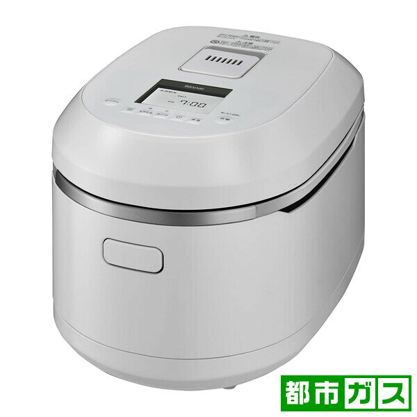 IH电饭锅1升 - リンナイ タイマー付ガス炊飯器（5.5合炊き）　マットホワイト【都市ガス12A13A用】 RR-055MTT(MW)-13A Rinnai　直火匠 炊飯器　5.5合 [RR055MTTMW13A]