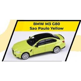 PARA64 1/64 BMW M3 G80 サンパウロイエロー LHD【PA-55204】 ミニカー