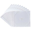 サンワサプライ Blu-ray・DVD・CDケース(スリムタイプ・10枚セット・ホワイト) FCD-PU10MWN