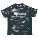 FEL-GE0381-02-150 スパッツィオ サッカー・フットサル用 トレーニングシャツ 半袖(ブラック・サイズ:150cm) Spazio ジュニア用 プラシャツ カモフラ(4)