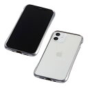 ディーフ iPhone 12 mini（5.4インチ）用 CLEAVE Aluminum Bumper（シルバー） DCB-IPCL20SASV