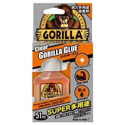 KURE クレ 呉工業 ゴリラ 1770 GORILLA ゴリラ グルー クリア 51ml 強力多用途接着剤