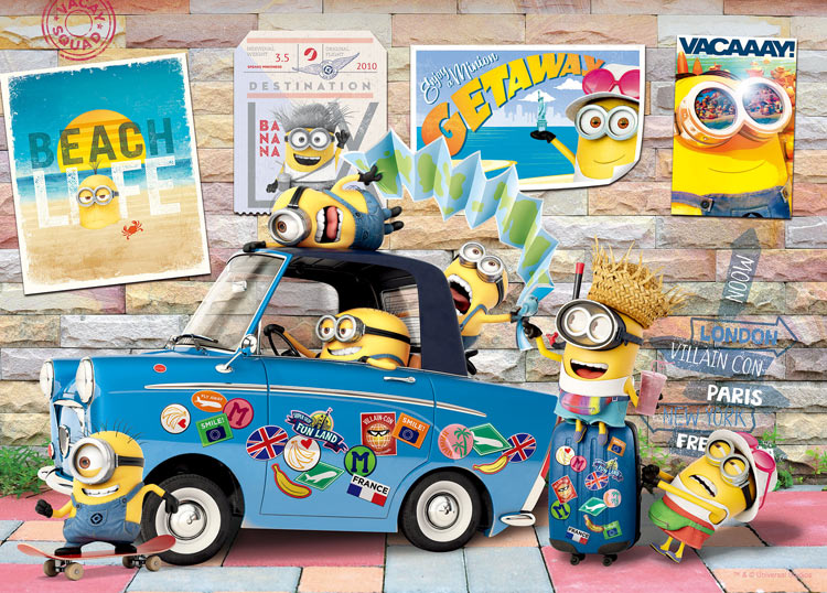 エポック社 ミニオン ミニオンズバカンス 500ピース【06-098】 ジグソーパズル(3.0)