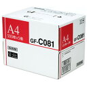 キヤノン 高白色用紙 A4 500枚×5冊/箱 GF-C081A4FSCMIX