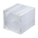 サンワサプライ Blu-ray DVD CDケース（スリムタイプ 30枚セット クリア） FCD-PU30CLN