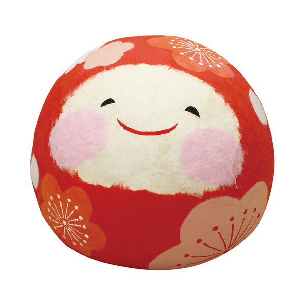 京都 リュウコドウ ちぎり和紙 花笑みだるま(大) 006-0910 [0060910ダルマ]