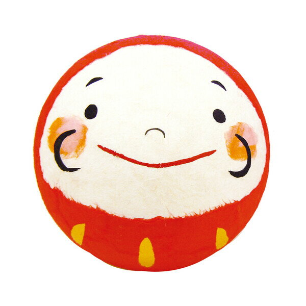 京都 リュウコドウ ちぎり和紙 大福ミニだるま(丸目) 006-0578A [0060578Aダルマ]