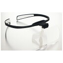 HAWKEYE-クロX2.0 エリカオプチカル HAWK EYE(ヘッドルーペ)【2.0倍】(ブラックマット) ERICA OPTICAL ホークアイ 跳ね上げ...