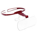 HAWKEYE-LFワインX2.0 エリカオプチカル HAWK EYE(ヘッドルーペ)【2.0倍】(LFワイン) ERICA OPTICAL ホークアイ 跳ね上...