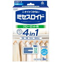 ミセスロイド クローゼット用 3個入 1年防虫 白元アース ミセスロイド クロ-ゼツトヨウ 3コ