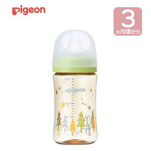 Milk Bottle - 母乳実感 哺乳びん プラスチック 240ml Tree ピジョン ボジツプラ240ML TREE