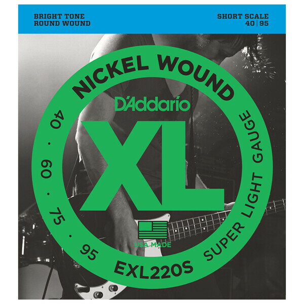 EXL220S ꥪ 쥭١Short D'AddarioXL NICKEL