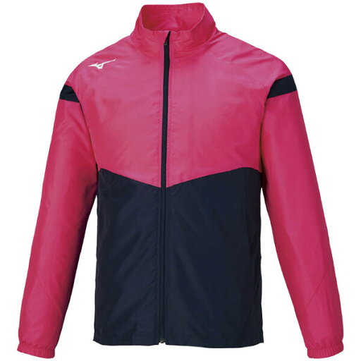 32ME1120653XL ミズノ ウィンドブレーカージャケット(ピンクグロー×Dネイビー・サイズ:3XL) mizuno ユニセックス 32ME1120653XL ミズノ ウィンドブレーカージャケット(ピンクグロー×Dネイビー・サイズ:3XL) mizuno ユニセックス