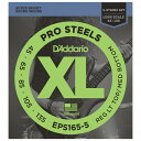 【返品種別A】□「返品種別」について詳しくはこちら□XL PROSTEELSXL ProSteelシリーズは、D'Addario弦の中でも最も磁力が強くブライトなサウンドのエレクトリックベース弦です。特殊な合金を使用することで、豊かな倍音成分と煌びやかで高域と低域のバランスに優れたサウンドで、スチール弦を使用するプレイヤーの理想ともいえる「ピアノ・トーン」を実現しました。ProSteelはスチール弦における全く新しいサウンドなのです。■　仕　様　■5-String/Long1st：0.0452nd：0.0653rd：0.0854th：0.1055th：0.135 [EPS1655]ダダリオ楽器・レコーディング＞ギター/ベース＞弦＞エレキベース弦