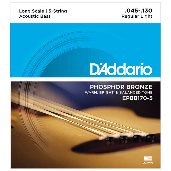 EPBB170-5 ꥪ 쥭١5-String/Long D'AddarioPHOSPHOR BRONZE