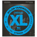 ETB92M ダダリオ エレキベース弦（Medium） D 039 Addario TAPEWOUNDS (BLACK NYLON)