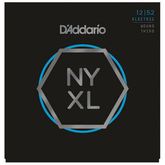 【返品種別A】□「返品種別」について詳しくはこちら□NYXLD’AddarioのNYXLギター弦は、これまで市場に出たどの弦よりもチョーキング強度が向上、はっきりとしたサウンド、チューニングが安定している弦です。■　仕　様　■Nickel Wound Light Wound 3rd1st：0.0122nd：0.0163rd：0.024w4th：0.0325th：0.0426th：0.052[NYXL1252W]ダダリオ楽器・レコーディング＞ギター/ベース＞弦＞エレキギター弦＞エレキギター弦 12-52