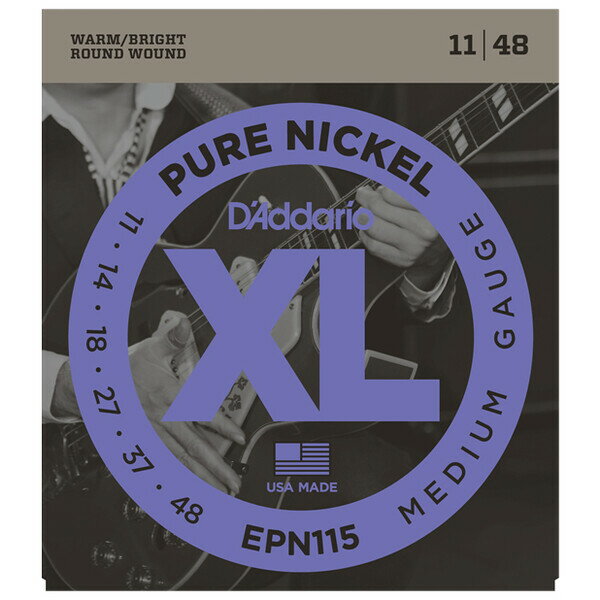 EPN115 ꥪ 쥭Blues/Jazz Rock D'AddarioXL PURE NICKEL