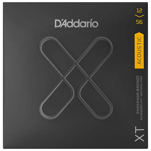 【返品種別A】□「返品種別」について詳しくはこちら□XT Phosphor BronzePhosphor Bronze弦の暖かくバランスの良い音色はそのままに、独自のコーティング・テクノロジーによってハイカーボン・スチールを芯線とした巻弦とプレーン弦の全てにコーティングを施したことでかつてない長寿命化を実現し、強度、ピッチ安定性、耐腐食性においてこれまでのコーティング弦にはなかった高いパフォーマンスを誇る弦がついに完成しました。■　仕　様　■Light Top/Medium Bottom1st：0.0122nd：0.0163rd：0.0254th：0.0355th：0.0456th：0.056[XTAPB1256]ダダリオ楽器・レコーディング＞ギター/ベース＞弦＞アコースティックギター弦＞アコースティックギター弦 12-56