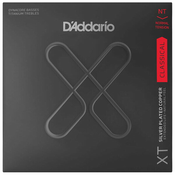 XTC45TT ダダリオ クラシックギター弦（Normal Tension） D'Addario　XT DYNACORE CLASSICAL