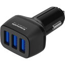 TK139UK 多摩電子 USBカーチャージャー 7.2A 3ポート