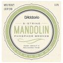 EJ75 ダダリオ マンドリン弦(Mandolin Strings Phosphor Bronze Medium/Heavy 11.5-41) D'Addario Mandolin Family