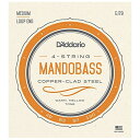 EJ79 ダダリオ マンドリン弦(Mandobass/Copper Coated Steel) D'Addario Mandolin Family