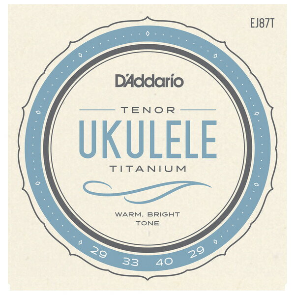 ダダリオ ウクレレ弦(テナー) EJ87T D'Addario Pro-Arte Titanium