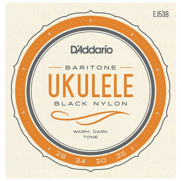 ダダリオ ウクレレ弦(バリトン) EJ53B D'Addario Pro-Arte Rectified Nylon