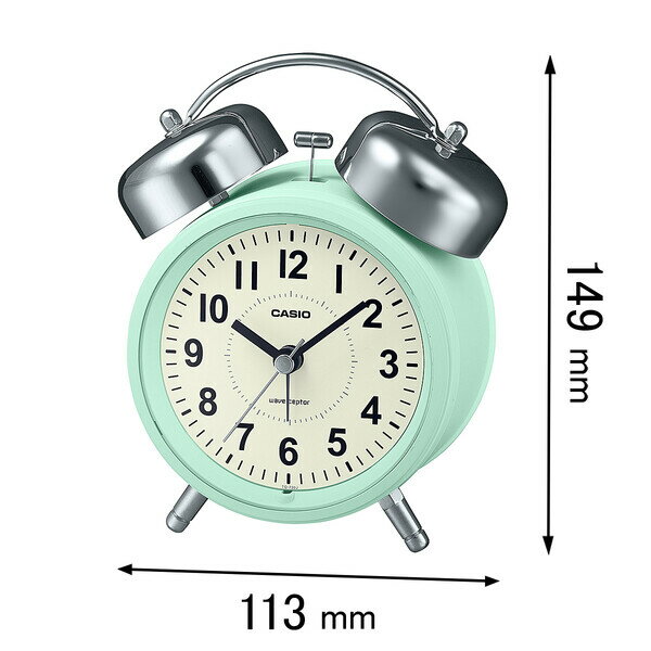 カシオ 電波目覚まし時計 クロック TQ-720J-3JF [TQ720J3JF]【返品種別A】のサムネイル