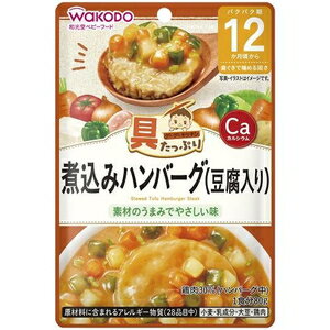 具たっぷりグーグーキッチン 煮込みハンバーグ 80g アサヒグループ食品（和光堂） GGニコミハンバ-グト..