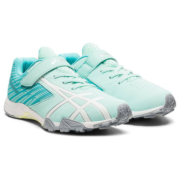 1154A114-403-24.0 アシックス キッズ・ジュニア用　スニーカー（LIGHT MINT/WHITE・サイズ：24.0cm） ASICS　LAZERBEAM SG-MG