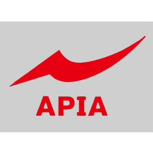 アピア APIAカッティングシート Mサイズ 250×147mm(レッド) APIAカッティングシート Mサイズ 250×147mm(レッド) APIA ロゴシール