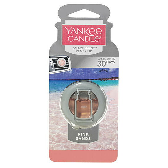 YK331-05-147(カメヤマ) カメヤマ キャンドルハウス カーフレグランスクリップ 「ピンクサンド」 YANKEE CANDLE [YK33105147カメヤマ]