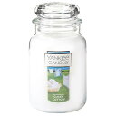 カメヤマ キャンドルハウス フレグランスキャンドル「クリーンコットン」 YK006-05-01(カメヤマ) YANKEE CANDLE ジャーL [YK0060...
