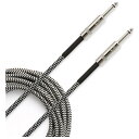 PW-BG-20BG ダダリオ 楽器用シールドケーブル 6.09m(グレー) D'Addario Custom Series Braided Instrument Cables(2)