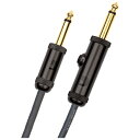 PW-AG-30 プラネットウェイヴス 楽器用シールドケーブル（Straight to Straight 30ft. 9.1m） PlanetWaves　Circuit Breaker Instrument Cable （Momentary Switch）