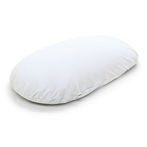 Muatsu Pillows - モグ 雲にのる夢枕　本体＋カバーセット（シャインホワイト）専用バッグ付 クモニノルユメマクラカバ-ツキSWH MOGU ビーズクッション [クモニノルユメマクラカバツキSWH]