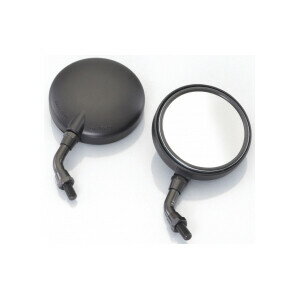 キタコ Z- ミニミラー ショートステータイプ 10mm（ブラック） 675-0631051 KITACO