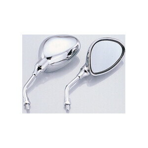 キタコ スマートミニミラー 右側逆ネジタイプ（メッキ） 675-0800131 KITACO