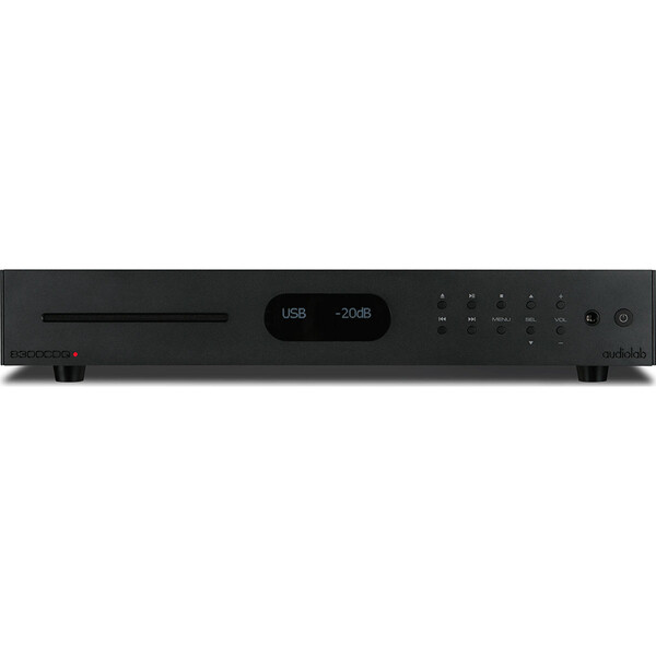8300CDQ-BK オーディオラボ MQA対応/USB DAC/プリ機能付きCDプレーヤーブラック audiolab