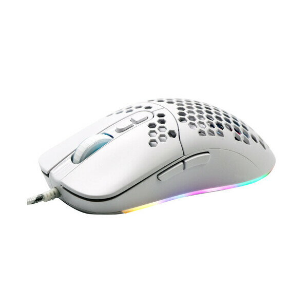 AOTECH ゲーミングRGBマウス（ホワイト） AOK-MS1004RGB-WH