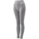 ミズノ レディース ブレスサーモゆるぬくレギンス(グレー・サイズ:フリー) C2JB180105 mizuno
