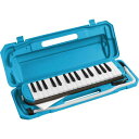 P3001-32K/NEON-BLUE KC 鍵盤ハーモニカメロディピアノ（ネオンブルー）【ドレミファソラシール付き】 Kyoritsu Corporation MELODY PIANO