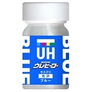 斎藤塗料 ウレヒーローラスクリ ブルー（光沢あり）【L-8】 塗料