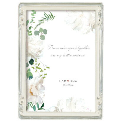 ラドンナ ブライダルフレーム L判（グレー） BJ38-L-GY LADONNA