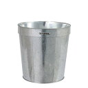 K865-1095-26 ダルトン(DULTON) ガルバナイズド ポットカバー26(8号鉢用) GALVANIZED POT COVER