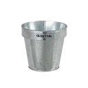 K865-1095-15 ダルトン(DULTON) ガルバナイズド ポットカバー15(5号鉢用) GALVANIZED POT COVER