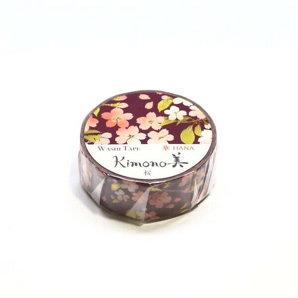 kimono美 マスキングテープ（桜 15mm×7m） GR-1013